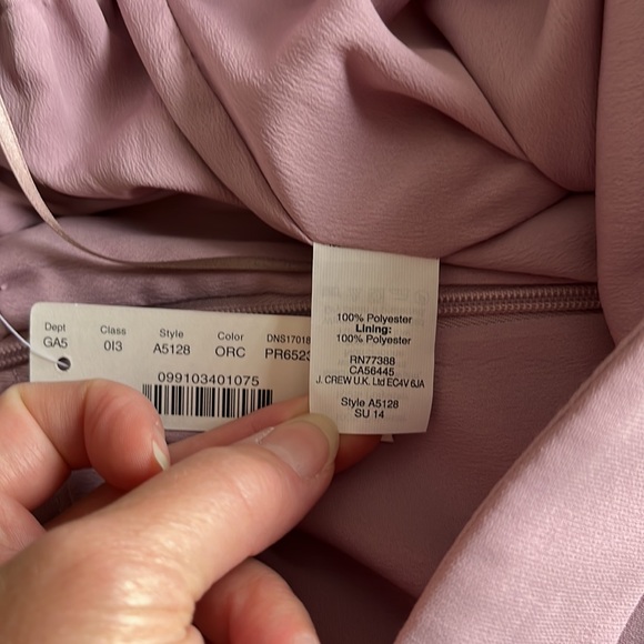 NWT JCrew Pencil Skirt, Lilac, Size 4,StyleA5128, Fully Lined, Front Sid… - Picture 6 of 9